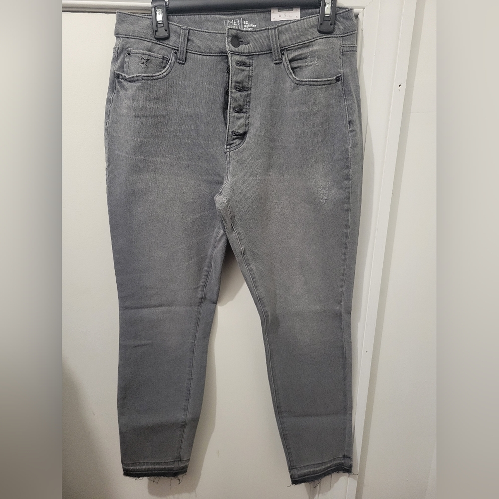 Time and Tru High Rise Skinny womens 12